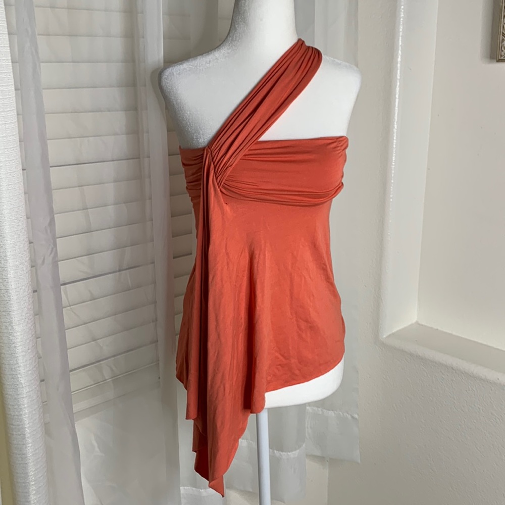 A/X Armani exchange asymmetrical top